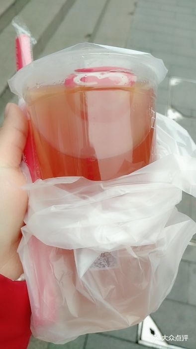 蜜雪冰城(中山大道店)蜜柚红茶图片 第1张