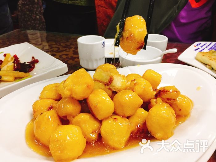 拔丝奶豆腐