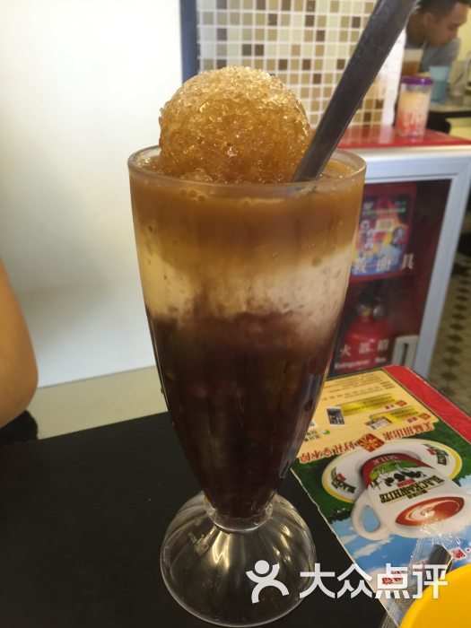 红豆奶茶
