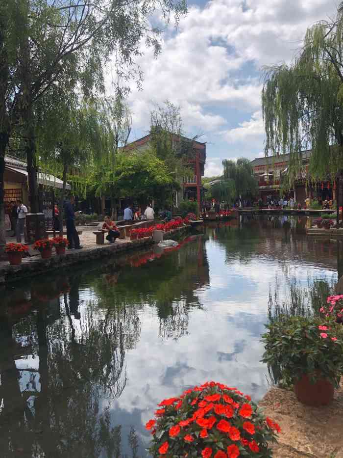 飞花触水-"冬季是丽江地区的旅游淡季,厌倦了人海汹涌