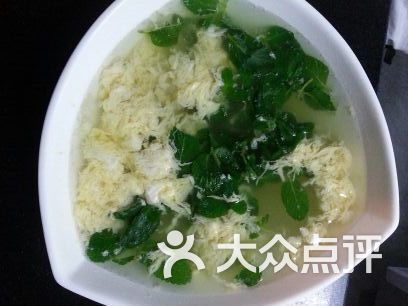 薄荷鸡蛋汤