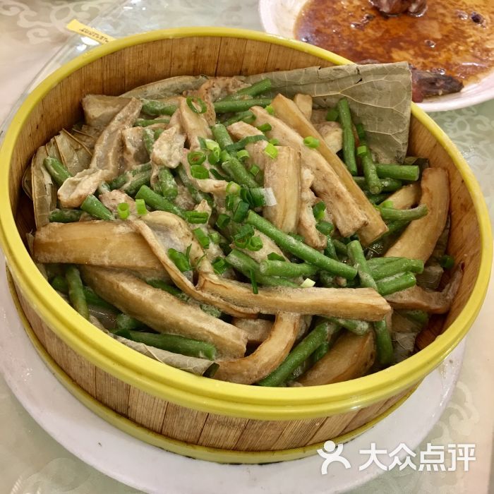 笼仔豆角蒸茄子