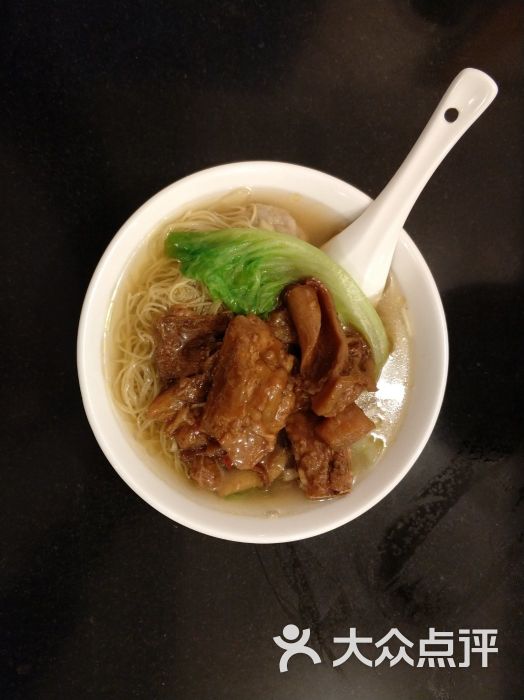 常平竹升面(南城分店)鲜虾云吞牛筋腩面图片 第3张