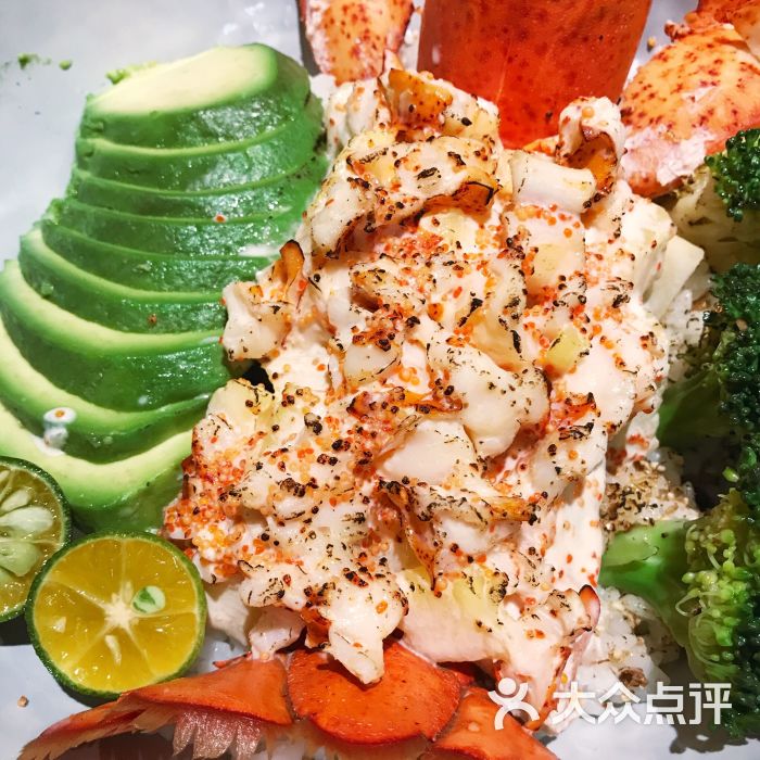 波士顿龙虾海鲜拌饭