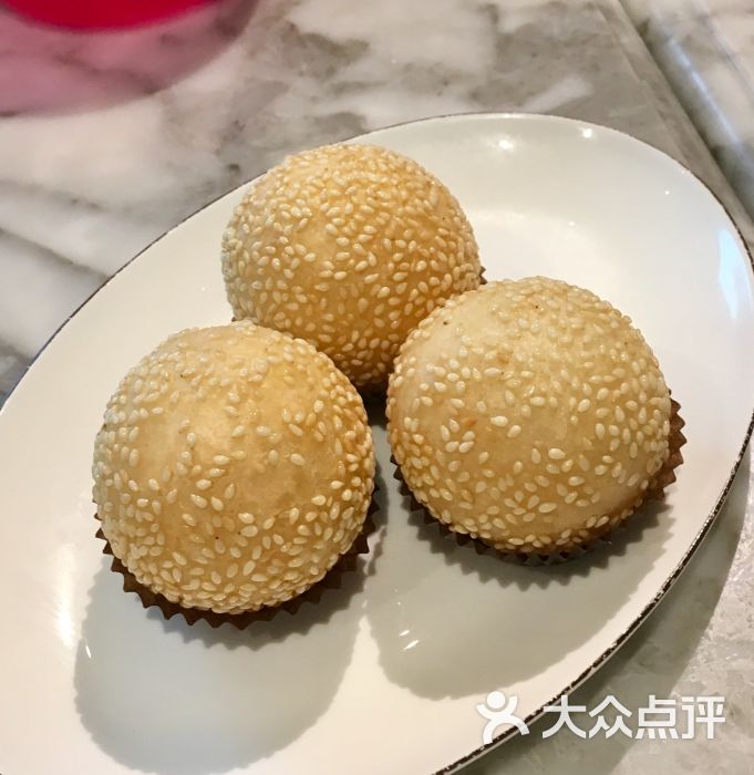 炸麻球