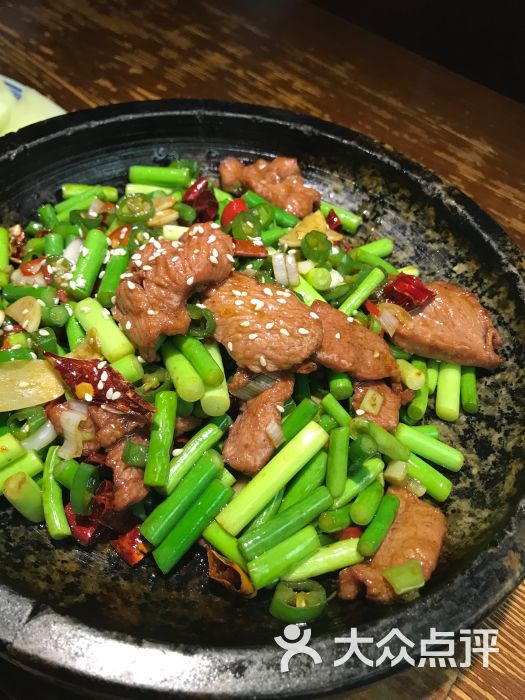 石板秦川牛肉