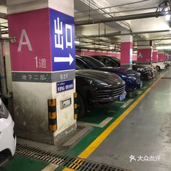 武汉国际广场购物中心停车场