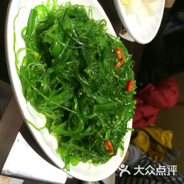 凉拌海裙菜