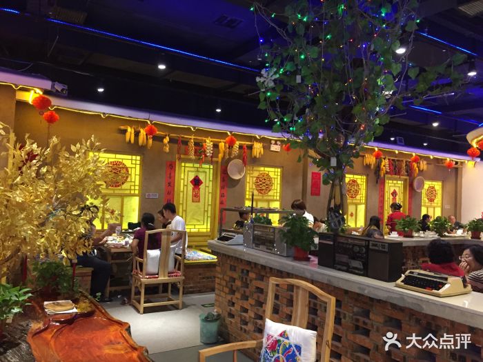 北京长白情大年初一农家院餐厅-大堂图片-延庆区美食