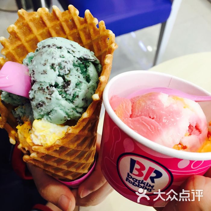 baskin robbins芭斯罗缤冰淇淋(虹泉路店)薄荷巧克力图片 - 第441张