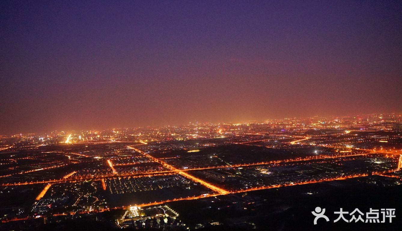 鬼笑石看北京夜景