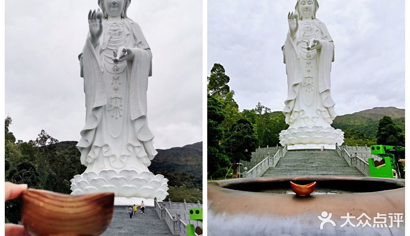 香港慈山寺05全球第二高户外观音像