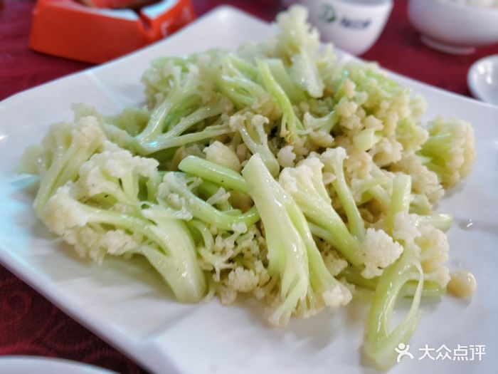 蒜蓉台山菜花