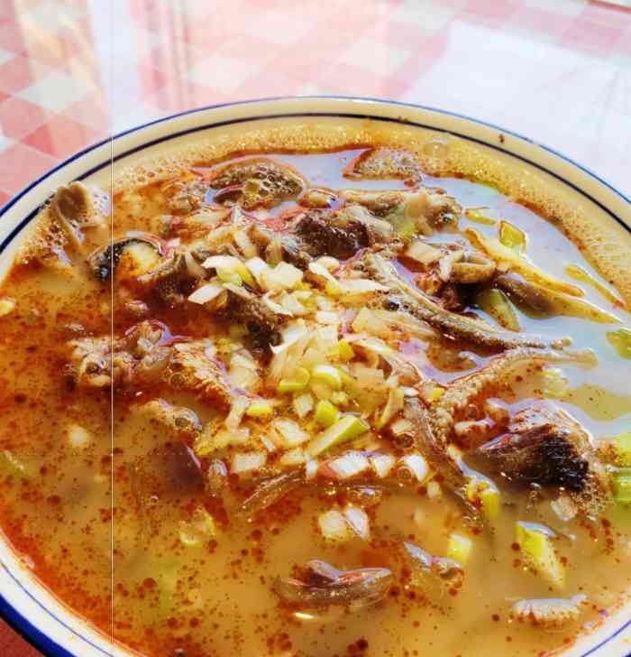 李记绥德羊杂碎羊肉面(光华路店)-"讲道理,碗太大了!