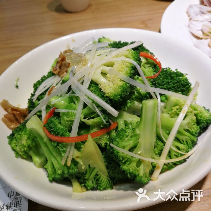 吕氏疙瘩汤|光速厨房(五彩城店)油淋西兰花图片 - 第1张