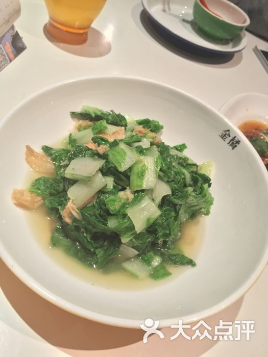 金橘餐厅(银泰庆春店-腐皮毛毛菜图片-杭州美食-大众点评网