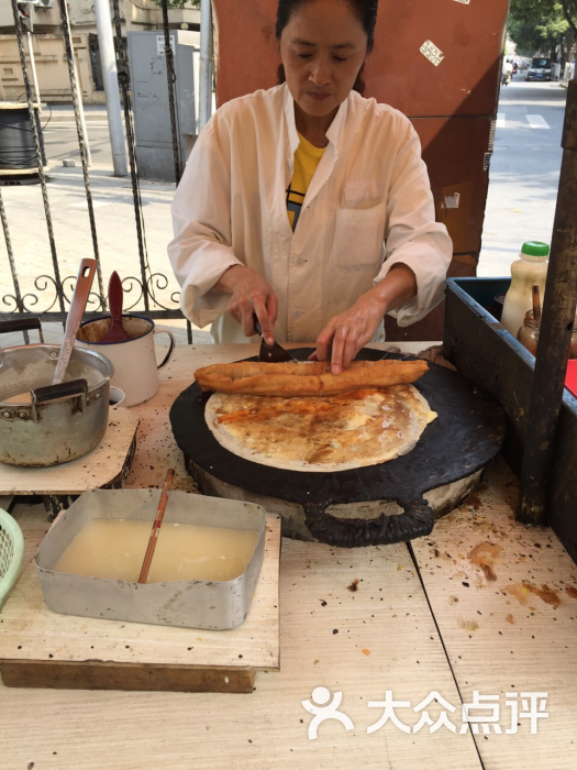 鸡蛋饼摊图片 第1张