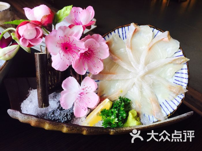章红鱼刺身
