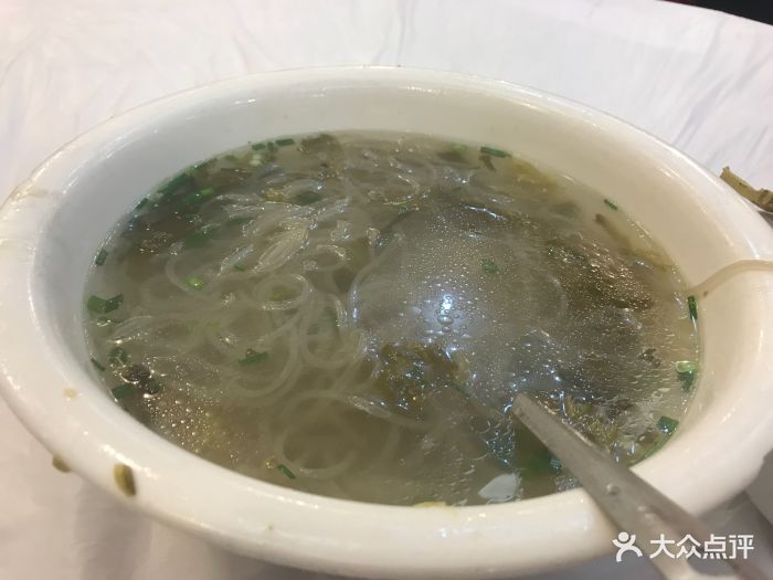 酸菜粉丝汤