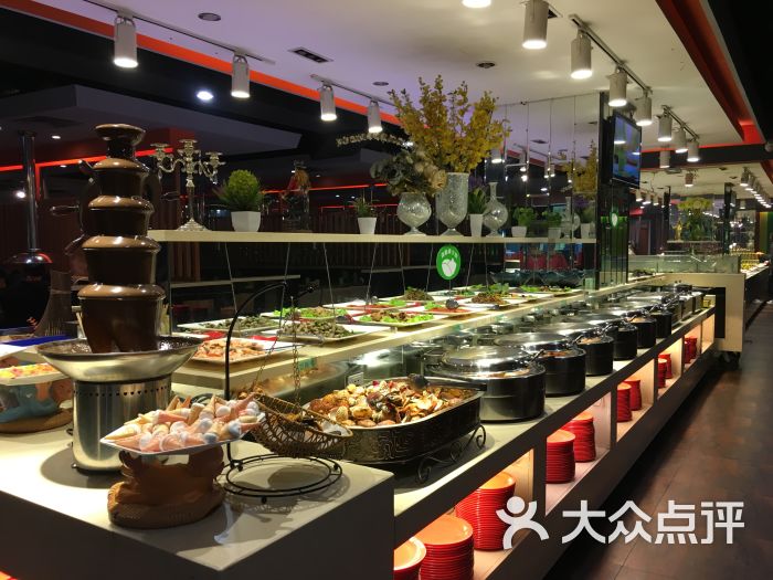 星星草原火锅烤肉自助(滨江道店)自助餐区图片 - 第3张