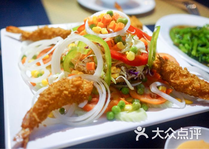 炸虾沙拉
