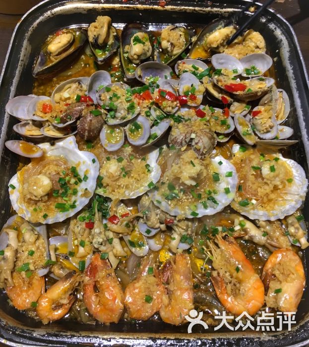 小海鲜拼盘