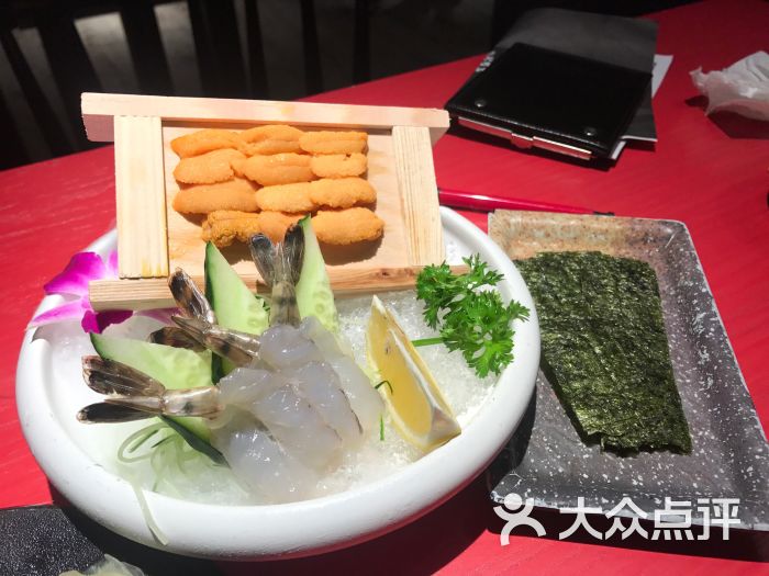 一板海胆刺身