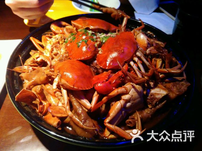 鬼脚蟹肉蟹煲(西城广场店)的点评