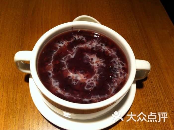 椰汁黑米露