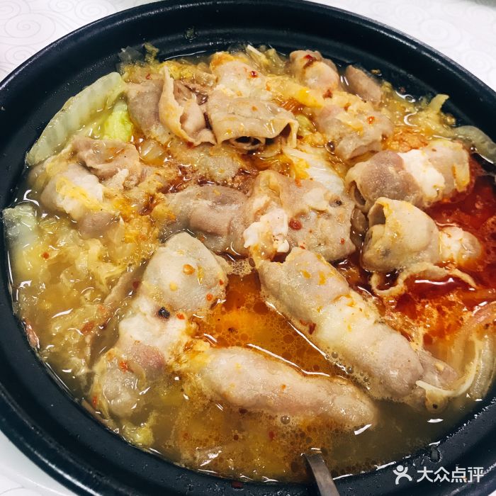 鑫荣砂锅居肥牛金针菇酸菜赠米饭图片 - 第26张