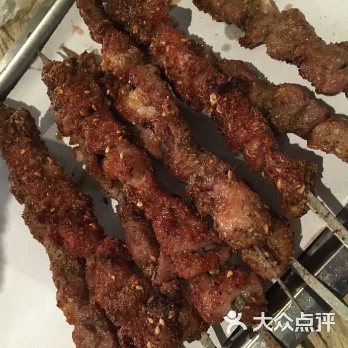 电烤羊肉串