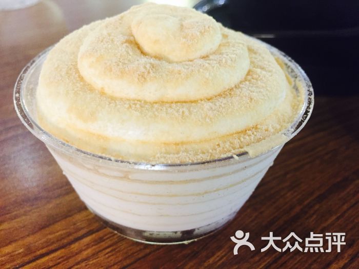 原味木糠布甸