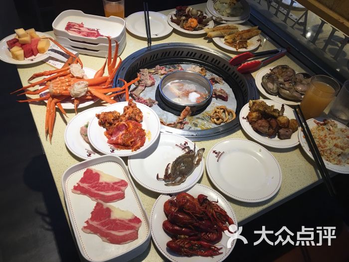 鑫海汇海鲜自助烤肉(慈云寺店)的点评