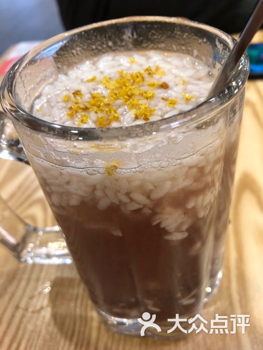 桂花红豆甜酒酿