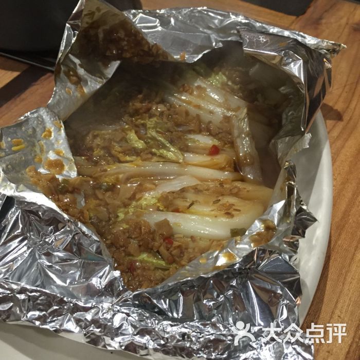 街角机车烧烤-烤娃娃菜图片-保定美食