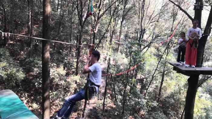 衢州大荫山丛林飞越探险乐园