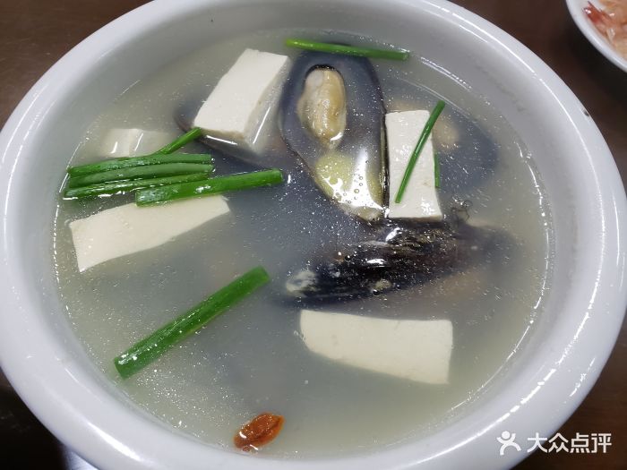 淡菜豆腐汤