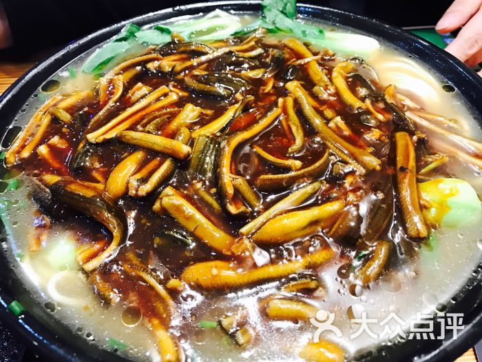 响油鳝丝面