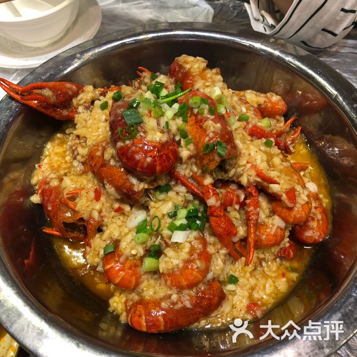 靓靓蒸虾(玲珑店)-蒜蓉飘香龙虾图片-武汉美食-大众