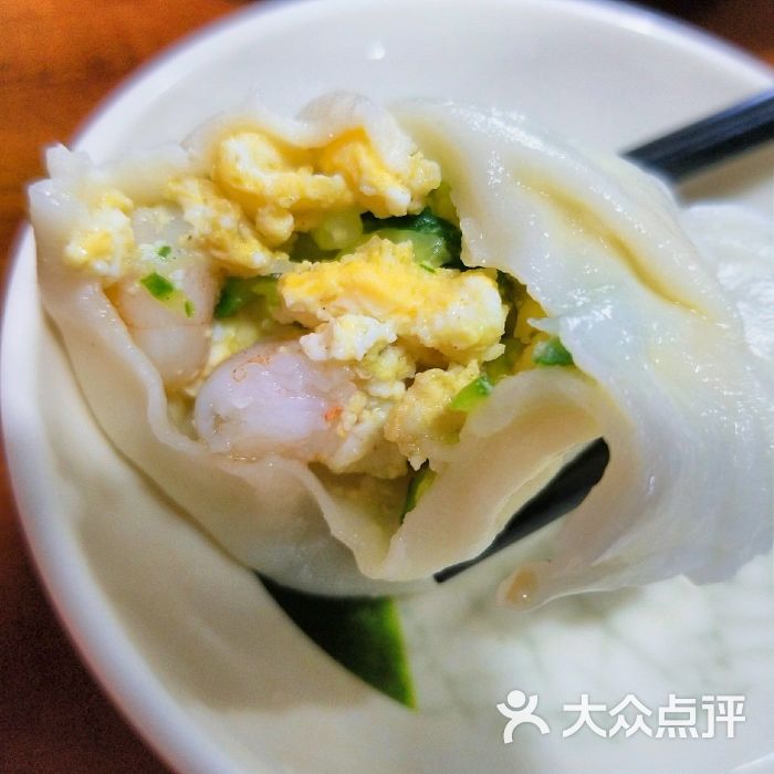 青瓜虾仁饺子