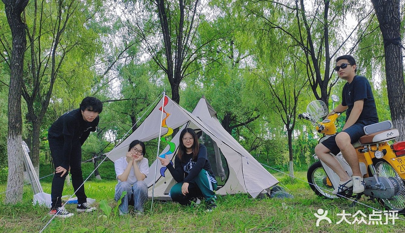 抓住夏天的尾巴骑车来露营
