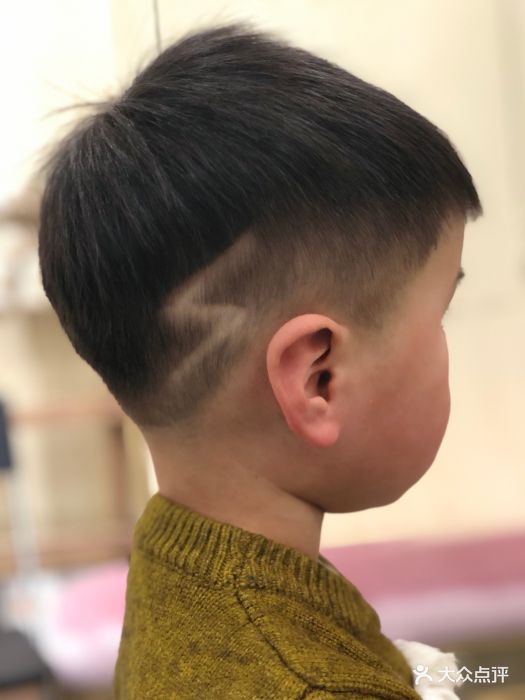 马克叔叔儿童理发形象设计图片