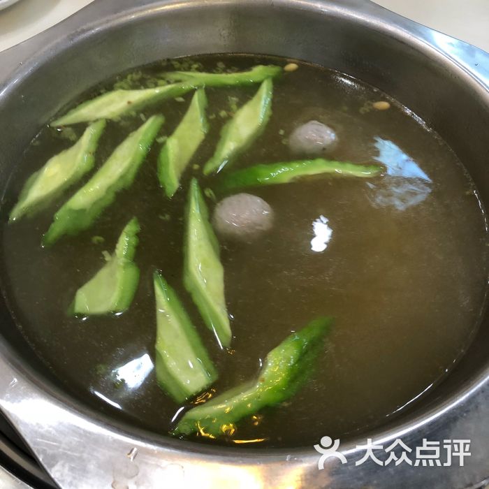 大新潮汕牛味馆凉瓜黄豆汤底图片-北京火锅-大众点评网