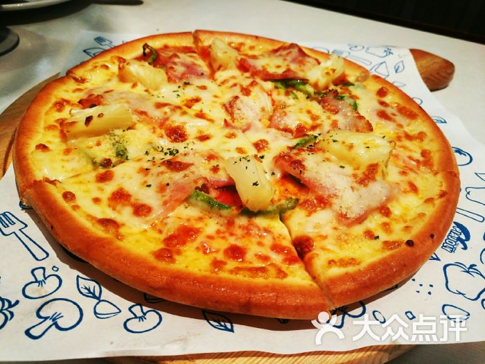 夏威夷餐厅(永旺国际商城店)培根菠萝披萨图片 第1张