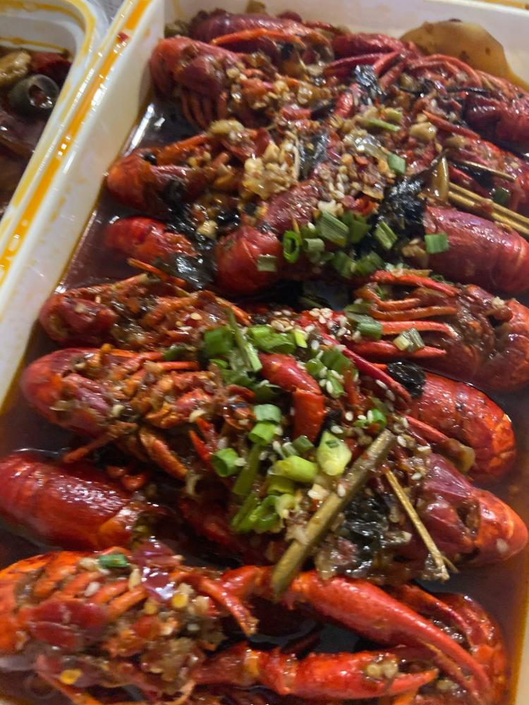推荐:蒜香小龙虾辣卤小龙虾无味凉面老长沙口味虾