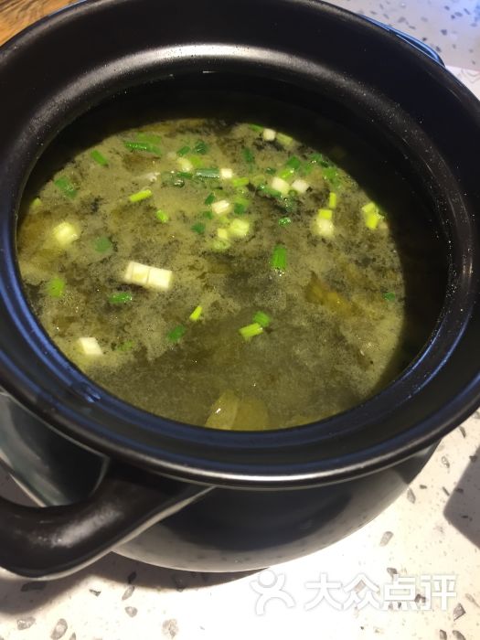 酸菜豆瓣汤