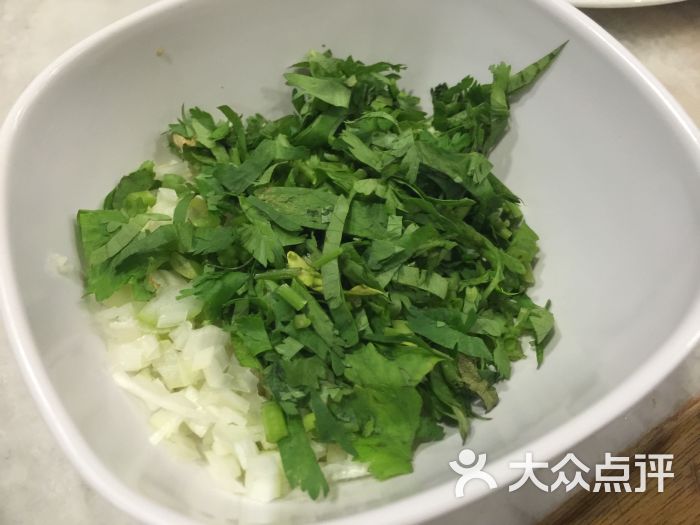香菜葱末