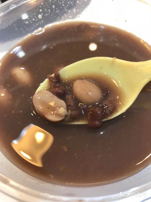 莲子花生红豆沙