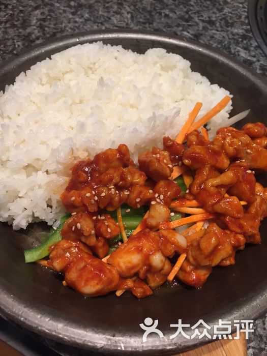 鸡腿肉拌饭套餐
