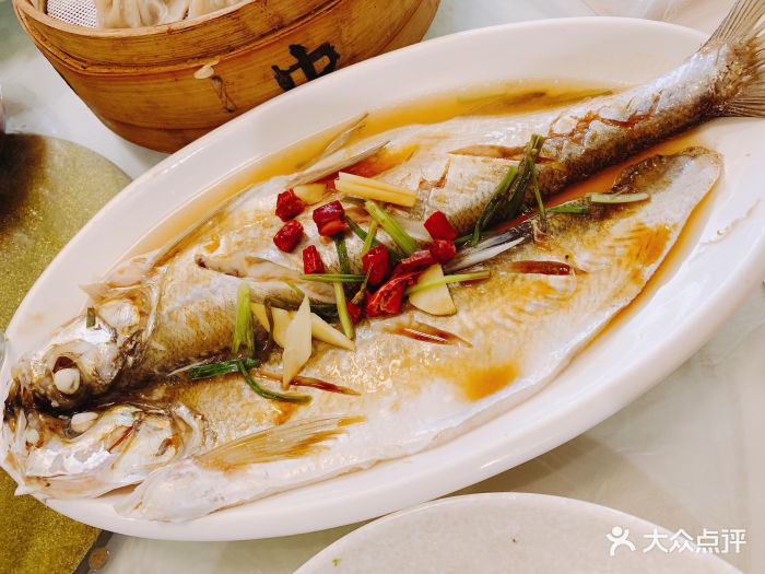 渔家一号大酒店-清蒸白鱼图片-无锡美食-大众点评网